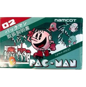 At that time Namcot Famicom Pac-Man cassette with box theory