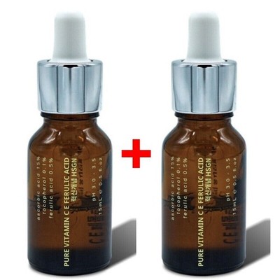 HSGN Pure 15 % Vitamin CE Ferulas?ure-Serum 15 ml + 15 ml / Antioxidans KBeauty