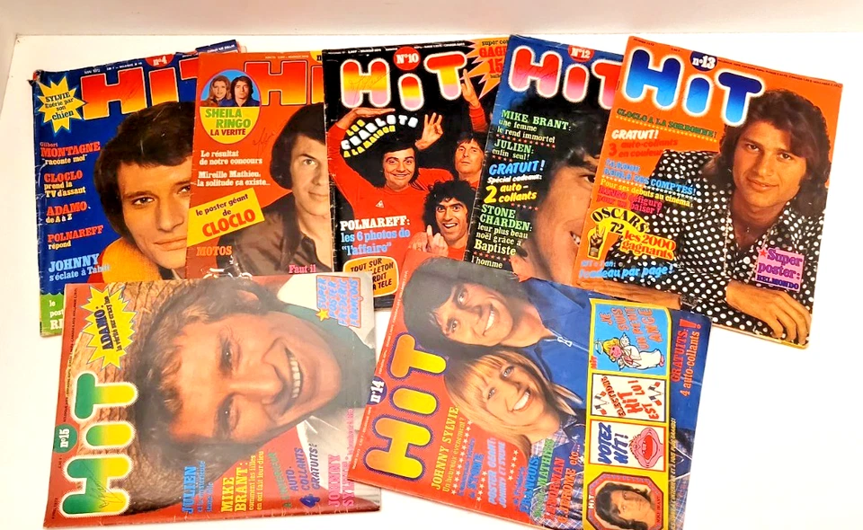 lot de 20 SALUT LES COPAINS, AGE TENDRE, HIT MAGAZINE... - Photo 1/4