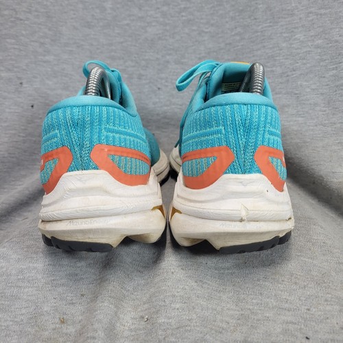 Mizuno Women’s Size 9 EU 40 Wave Inspire 18 Waveknit Running Shoe Teal - 第 5/9 張圖片