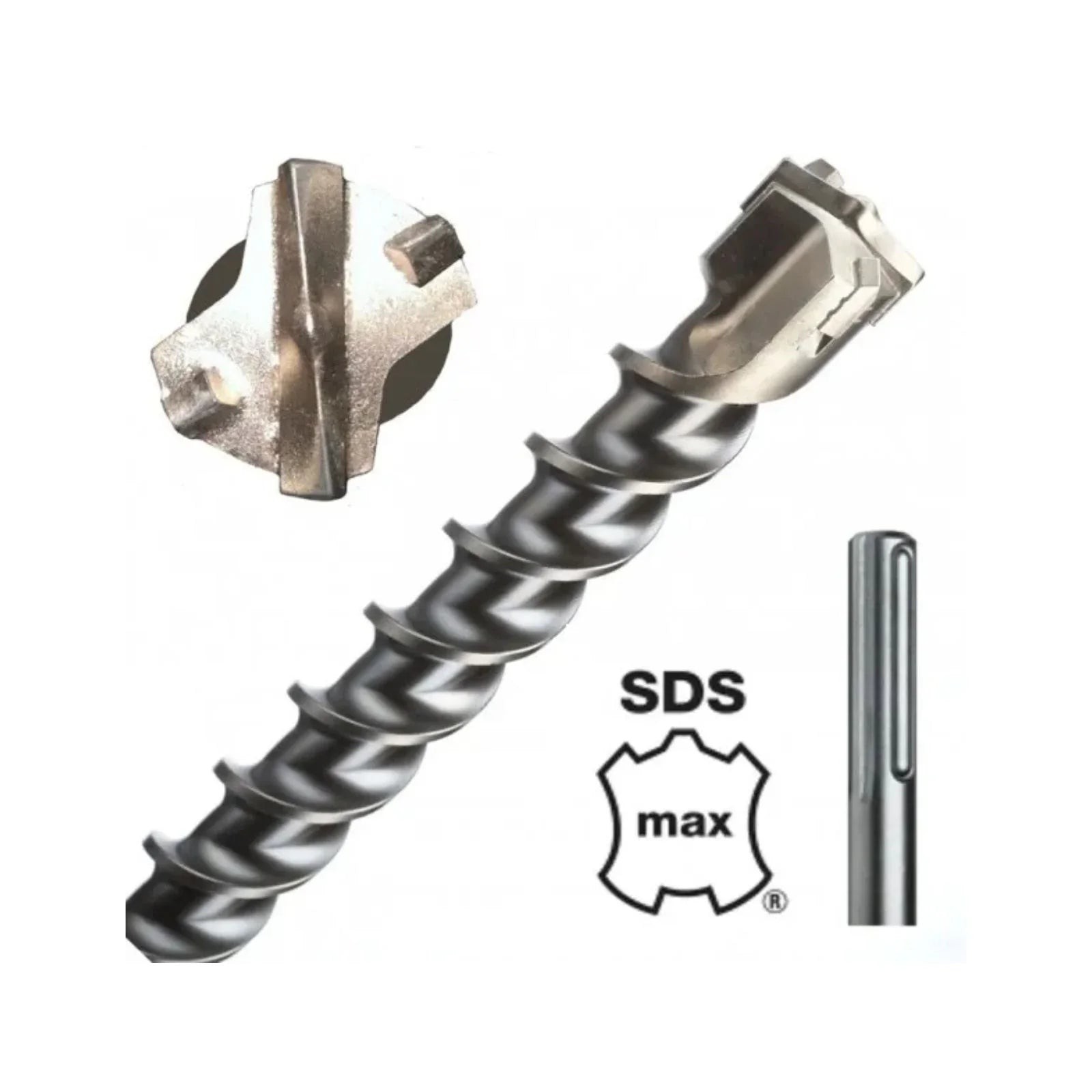 Foret SDS-Max IRWIN 4 taillants 25 mm, l'outillage de haute précision