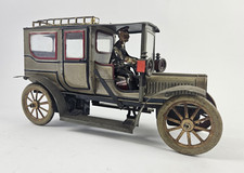 Carette Limousine 30 cm funkt. Uhrwerk mit Fahrer im Originalzustand!