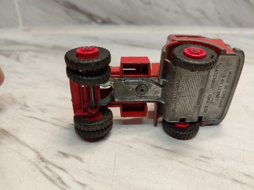 Vtg! Matchbox King Size Ford Tractor Diecast Lesney. Rare! Made In England - Picture 6 of 6