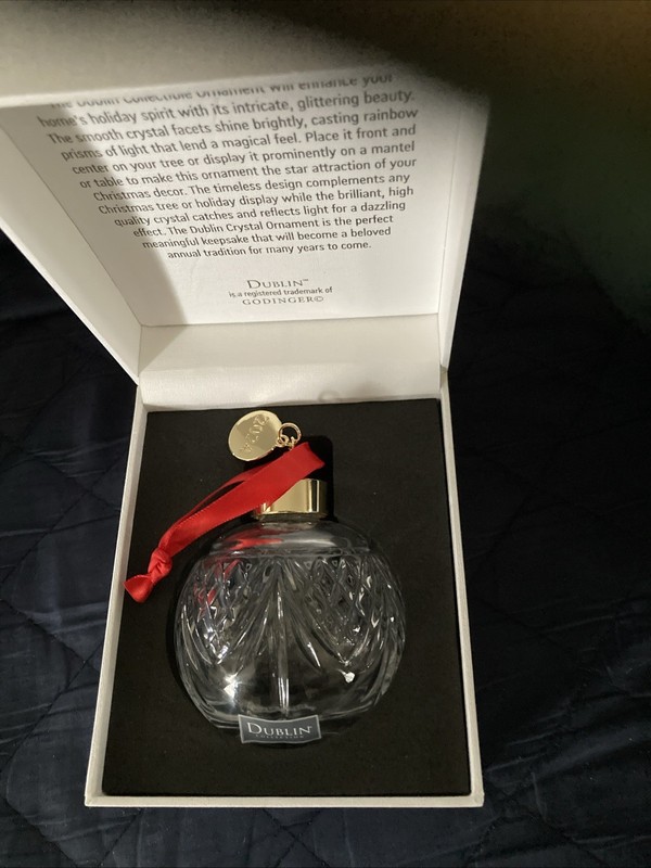 DUBLIN COLLECTIBLE CRYSTAL ORNAMENT 2024 With BOX