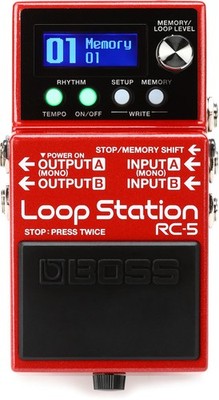 Boss RC-5 Loop Station Looper Pedal (3-pack)