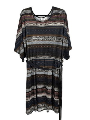 Geometric Striped Fit Flare Dress Black 18 Western Boho Indie Folk Earthy Chic | eBay Geometric Striped Fit Flare Dress Black 18 Western Boho Indie Folk Earthy Chic | eBay