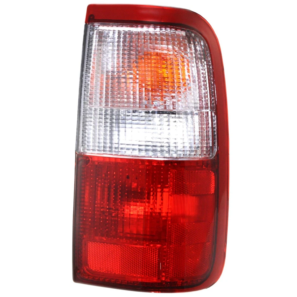 Set of 2 Tail Light For 96-97 Toyota T100 LH & RH Clear & Red Lens - Image 2 of 4