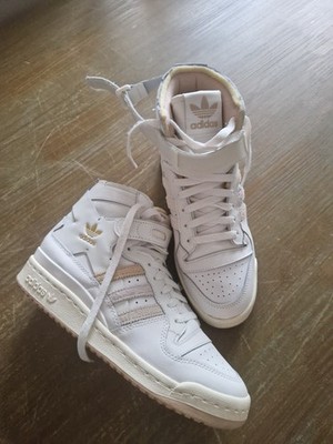 adidas Forum 84 Hi Cloud Weiß Magic Beige Size 39 1/3 *wie neu*