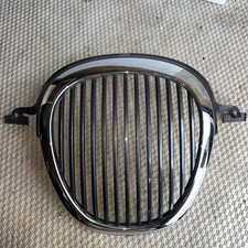 99 00 01 02 03 04 Jaguar S Type Vertical Bar Grill Grille Chrome Oem