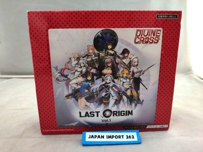 TCG LAST ORIGIN Vol.1 DIVINE CROSS Booster Card Pack BOX (20 Packs) Japan Neu!!