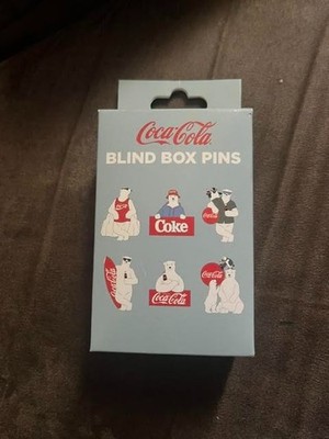 Coca Cola Blind Box Polar Bear Pins- 4 Variations