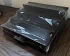 Tiered Black Cosmetic Organizer Tray Display Stand with Drawer — photo 2