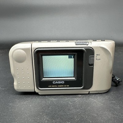 Rare Vintage Casio QV-10A Digital Camera With Swivel Lens - Tested
