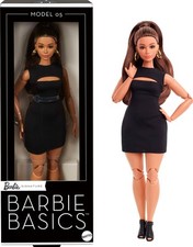Barbie Basics Model 05 Brunette Doll with Little Black Dress and Accessories
