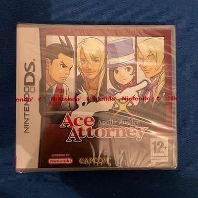 Apollo Justice Ace Attorney Nintendo DS Französische Version Neu Sealed Phoenix Wright