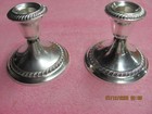 GORHAM STERLING 667 CANDLE HOLDERS SET OF 2 — photo 1