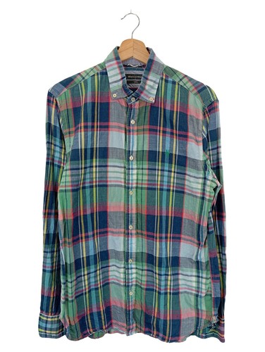 MARC O POLO Camicia Casual Uomo Multicolore a Quadri (INT L)