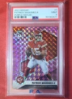 2021 Panini Mosaic - Patrick Mahomes II #1 Purple Mosaic Prizm /49 PSA 9 !