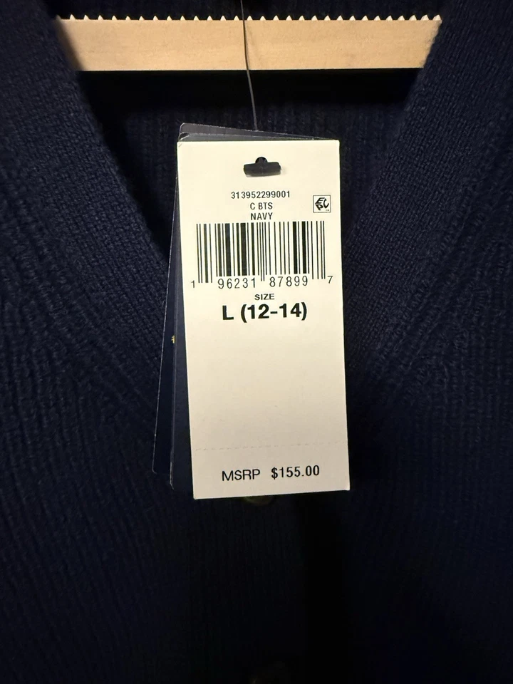 Suéter Polo Ralph Lauren Niños Azul Marino 12-14 Foto 2 de 4