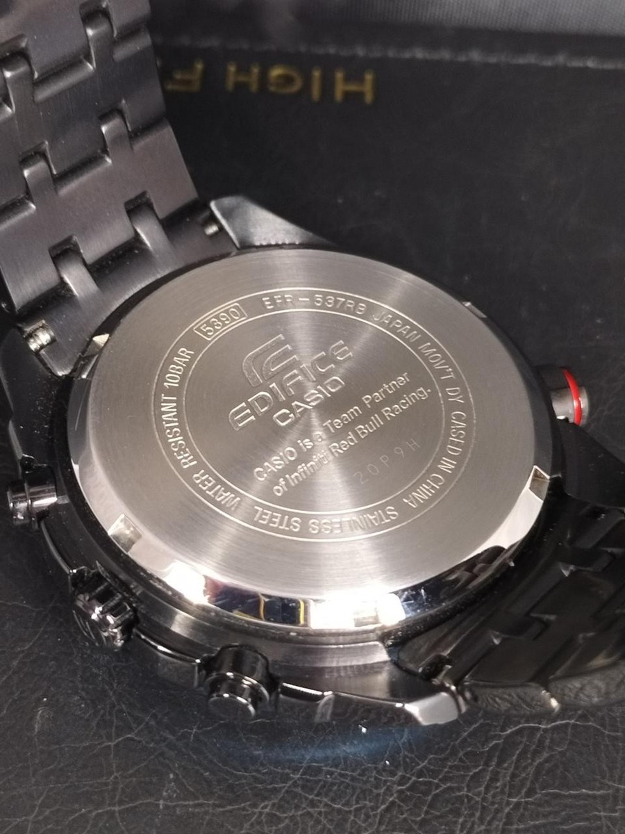 CASIO EDIFICE EFR-537RB 腕時計USED Red Bull CASIO EDIFICE Red Bull Watch EFR-537RB | eBay
