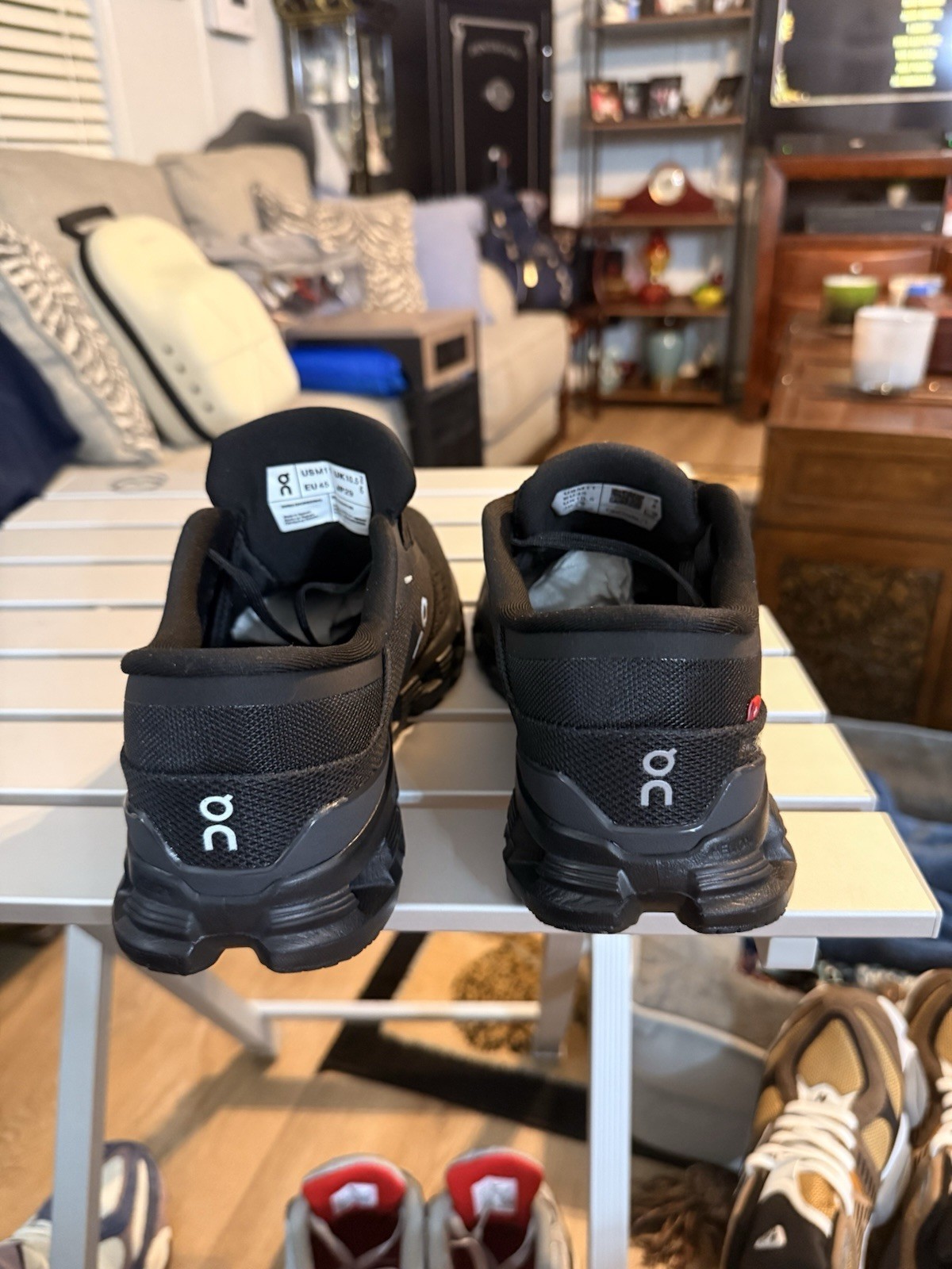 Size 11 - ON Cloud X 4 Black Eclipse - image 5