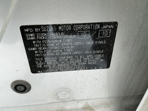 Temperature Control Grand With Heated Seats Fits 10-11 VITARA 805759 - Picture 7 of 12