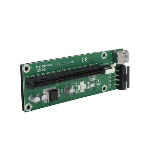 Pci-E Riser 60 Cm / 23 6 Zoll USB 3.0 Pcie Extender 1X / 16X Pcie Auf Serie KUI - Afbeelding 20 van 22