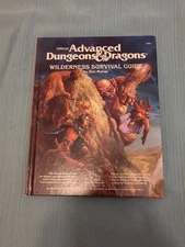 1st Edition TSR AD&D #2020 WILDERNESS SURVIVAL GUIDE Kim Mohan 1986