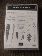 Stampin' Up THANKS A BUNCH Stamp Set - -a-Bration 160816