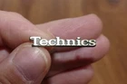 Technics Turntable Plinth Badge SL-QD33, SL-BD22, SL-BD27, SL-BD20, SL-BD10