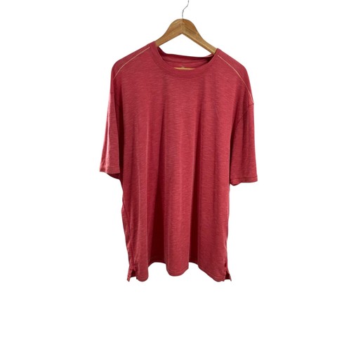 Tommy Bahama Herren T-Shirt 3XL Rot Kurzarm Rundhals Freizeit - Bild 1 von 7