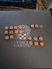 90 Beautiful Uncirculated 1945, D&S Lincoln Wheat Penny Coins. Full Wheat Lines!