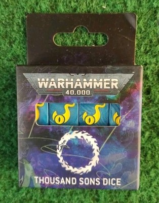 Thousand Sons Dice Würfel Warhammer 40k Chaos Heretic Space Marines