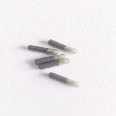 5pcs 134.2KHz EM4305 RFID Rewrite Writable Glass Tag Proximity Induction Token