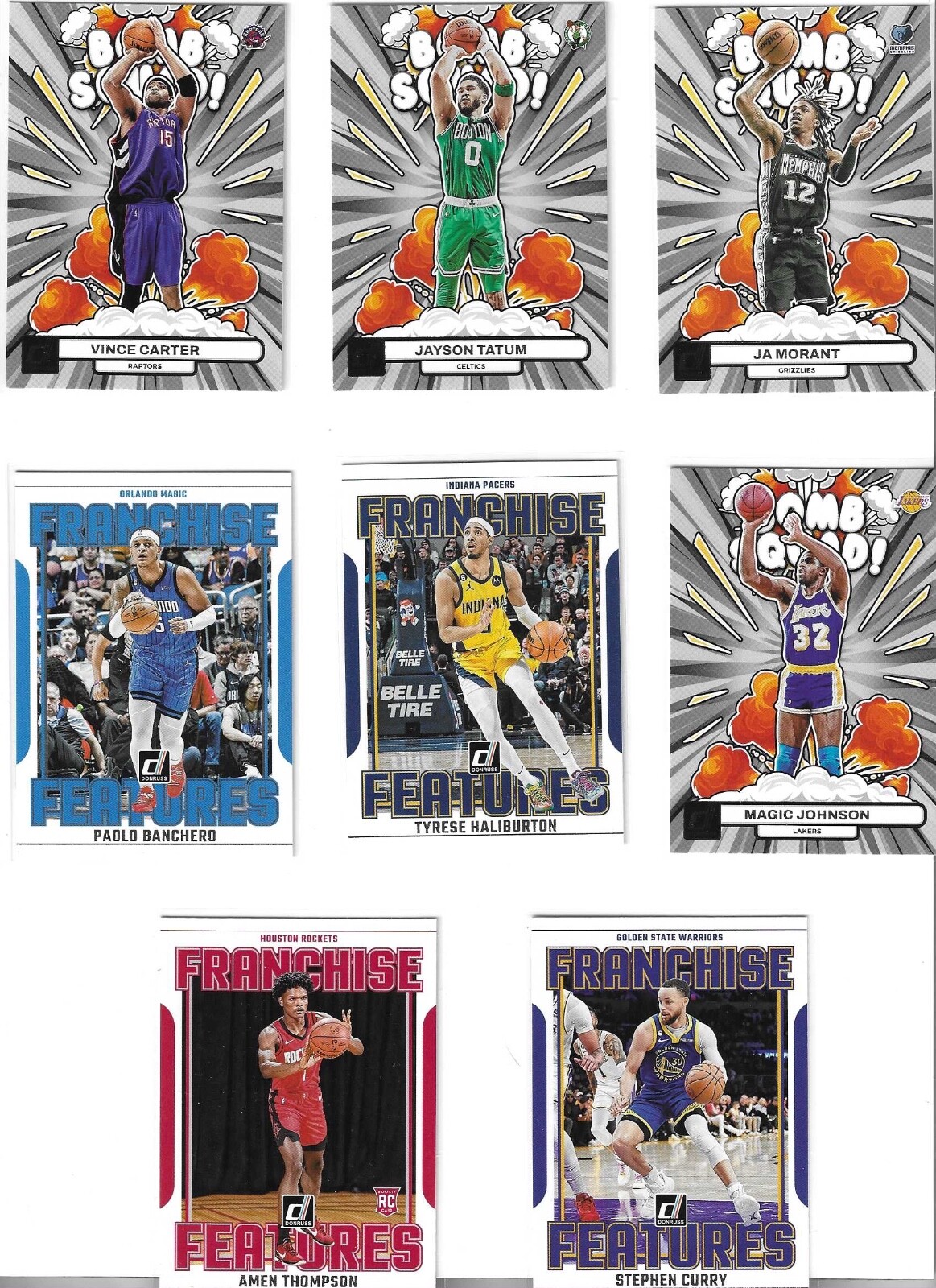 2023-24 Panini Donruss NBA Basketball Inserts RCs Parallels You Pick!