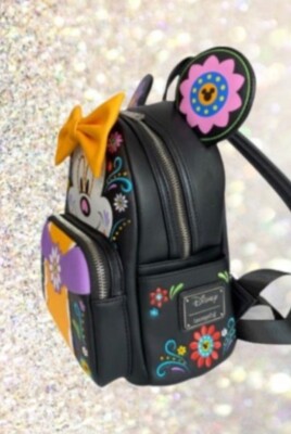 Loungefly Disney Minnie Mouse Sugar Skull Cosplay Mini 