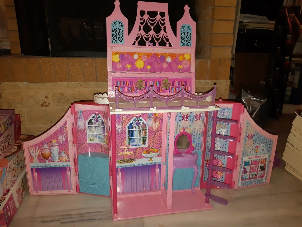 Barbie mariposa cheap castle