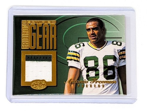 1999 Leaf Certified Gridiron Gear #AF86 Antonio Freeman /300 Green Bay Packers