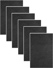 6-Pack Activated Carbon Cat Litter Box Filters for Van Ness Cat Litter Box