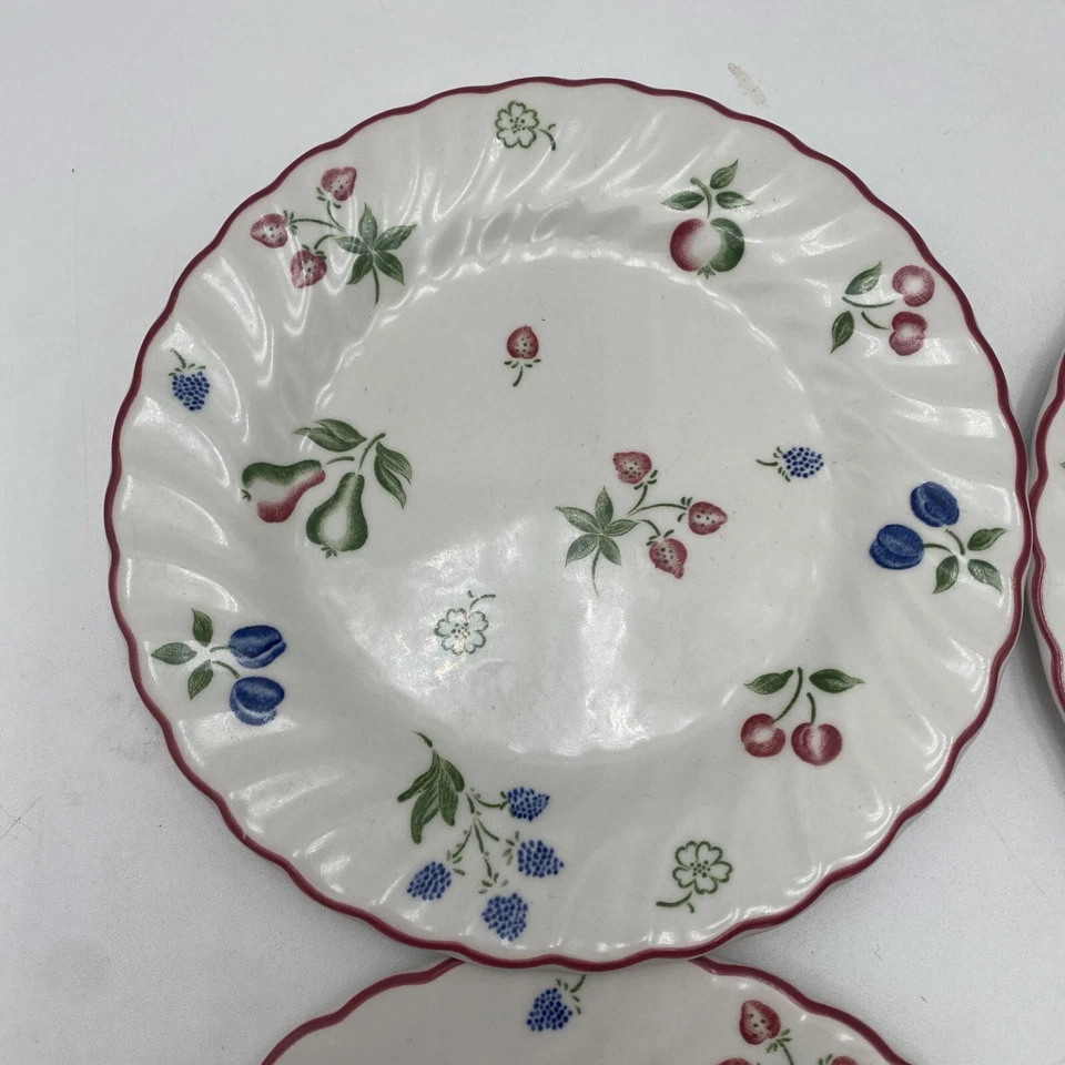 Juego completo de 8 platos de pan de postre Johnson Brothers Sweetbriar Inglaterra Foto 3 de 4