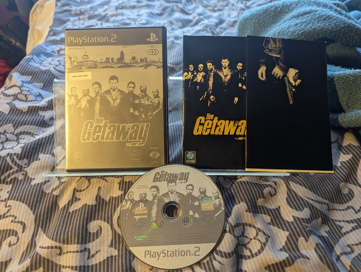 Jeu The Getaway - PlayStation 2 (PS2) - Version PAL - Bon état - Boîtier Et Notice