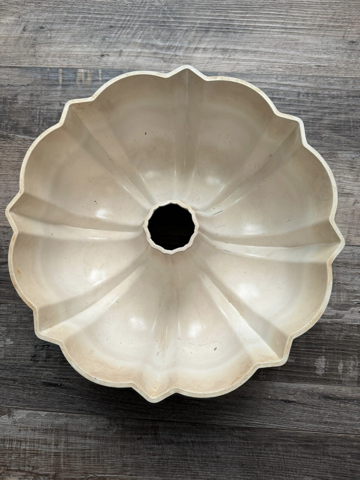 Vintage Bundt Pan Burnt Orange Ombré Aluminum pan eBay