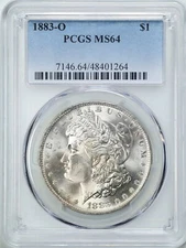 1883-O $1 Morgan Silver Dollar MS64 PCGS 48401264