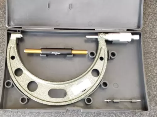CAL 2024 ~ Mitutoyo No. 103-182a 5-6" micrometer  with case,