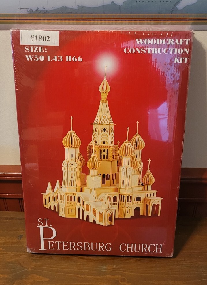 ジグソーパズル st.PETERSBURG CHURCH Puzzled - St. Petersburg Church - 3D Jigsaw Puzzle - 705