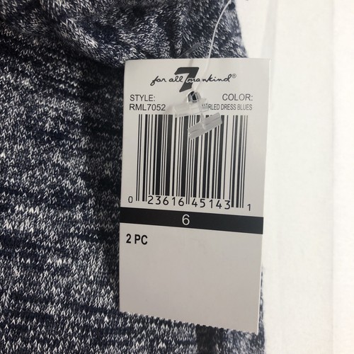 Seven For All Mankind Kids Set- Size 6, Short Sleeve With Jeans New w/tags - Picture 4 of 8