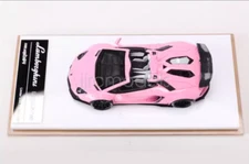 FW 1:64 Scale Pink Aventador LP700 Convertible LBWK Sport Diecast Resin Model