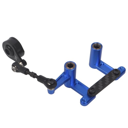 Aluminium Lenkglockenkurbel mit 25T Servospararm für Traxxas 2WD Rustler Bandit - Bild 8 von 10