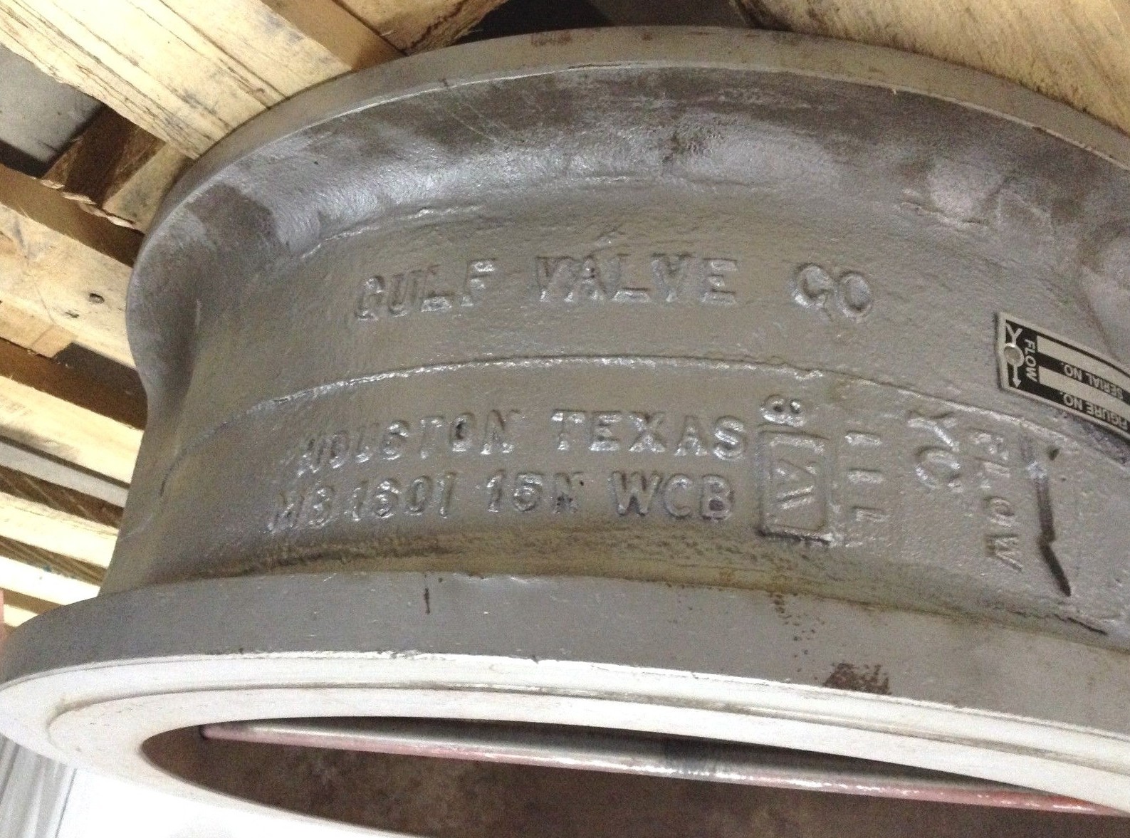 Gulf Valve Company MB 152021SR 150 lb Carbon Steel Wafer Check Valve