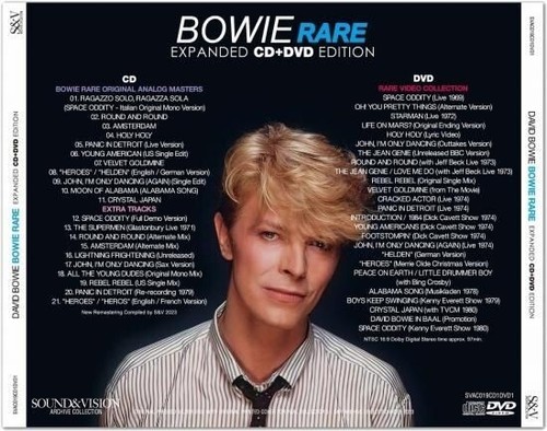 DAVID BOWIE / RARE EXPANDED EDITION 1CD+1DVD From Japan - Picture 2 of 4